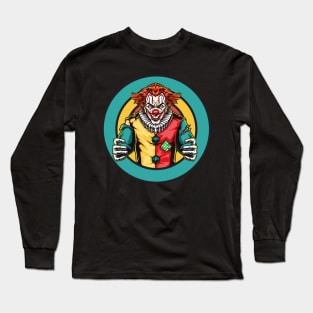 Horror Clown Long Sleeve T-Shirt